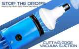 Suction close-up: Vacuum-operated light bulb changer suction grip